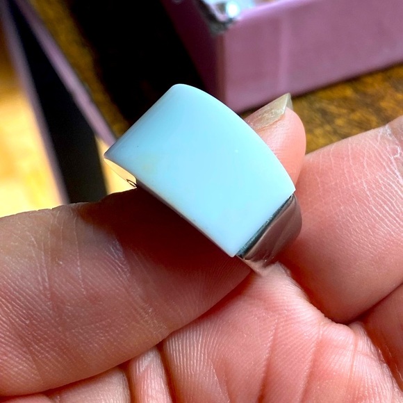 White Wearable Tech Ring - Picture 1 of 6